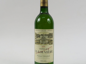 Vente aux enchères 1 BOUTEILLE CHÂTEAU LA LOUVIÈRE GRAVES - 1986 - BG