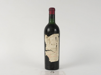 Vente aux enchères 1 BOUTEILLE CHÂTEAU LATOUR 1er GCC PAUILLAC - 1947 - LB/EA/ETIQUETTE N