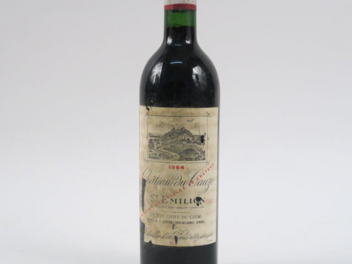 1 BOUTEILLE CHÂTEAU DU CAUZE ST EMILION - 1964 - EA