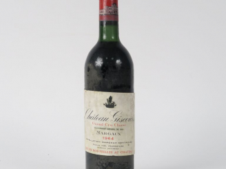 Vente aux enchères 1 BOUTEILLE CHÂTEAU GISCOURS GCC MARGAUX - 1964 - BG