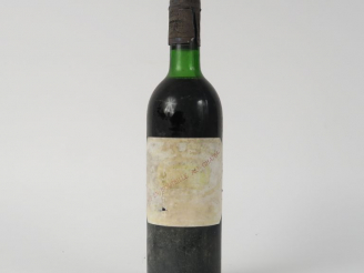 Vente aux enchères 1 BOUTEILLE CHÂTEAU MARGAUX 1er GCC MARGAUX - 1974 - LB/EF/CAPS DÉCOUP