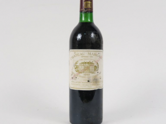 Vente aux enchères 1 BOUTEILLE CHÂTEAU MARGAUX 1er GCC MARGAUX - 1982 - BG/ETLA