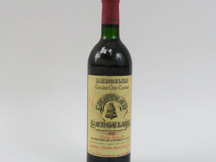 1 BOUTEILLE CHÂTEAU L'ANGÉLUS ST EMILION GCC - 1987 - BG