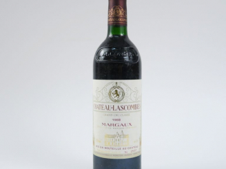 Vente aux enchères 1 BOUTEILLE CHÂTEAU LASCOMBES GCC MARGAUX - 1988 - BG