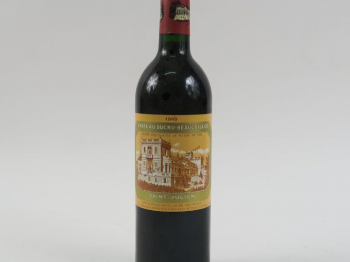 1 BOUTEILLES CHÂTEAU DUCRU BEAUCAILLOU GCC ST JULIEN - 1989