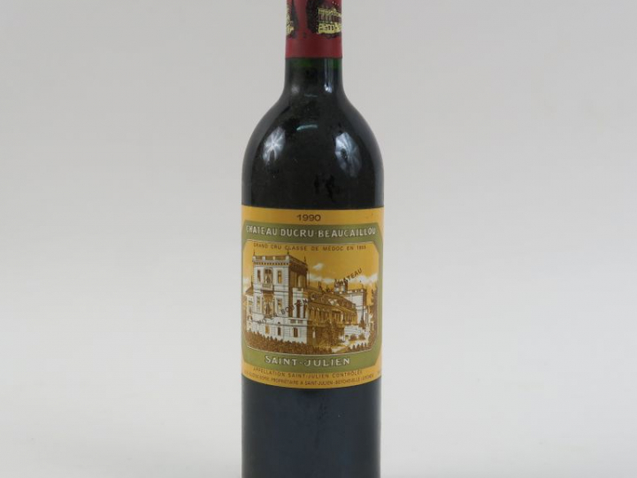 1 BOUTEILLE CHÂTEAU DUCRU BEAUCAILLOU GCC ST JULIEN - 1990
