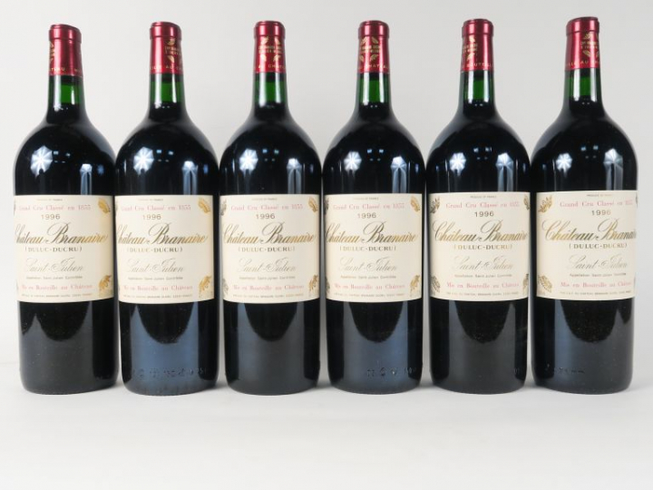 6 MAGNUMS CHÂTEAU BRANAIRE GCC ST JULIEN - 1996 - CBO