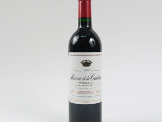 Vente aux enchères 1 BOUTEILLE RÉSERVE DE LA COMTESSE PAUILLAC - 1997 - CBO