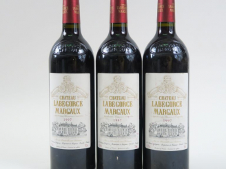 Vente aux enchères 3 BOUTEILLES CHÂTEAU LABÉGORCE MARGAUX - 1997