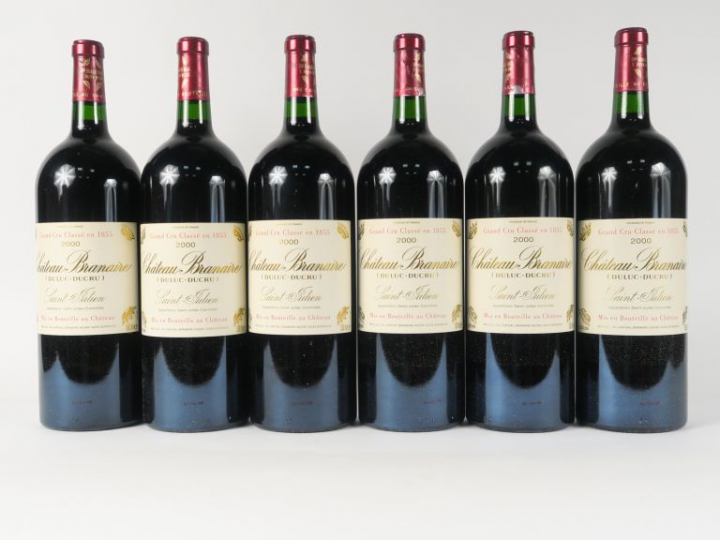 6 MAGNUMS CHÂTEAU BRANAIRE GCC ST JULIEN - 2000 - CBO