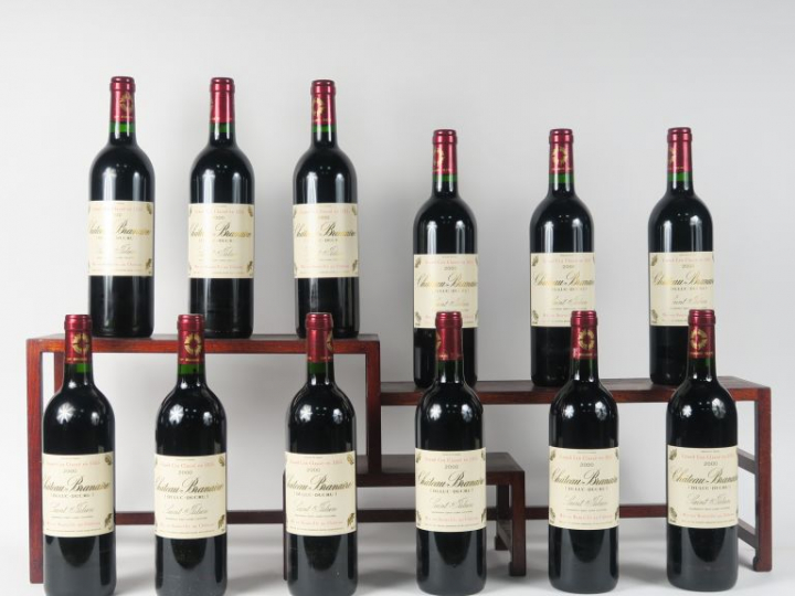 12 BOUTEILLES CHÂTEAU BRANAIRE DUCRU GCC ST JULIEN - 2000 - CBO