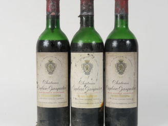 Vente aux enchères 3 BOUTEILLES CHÂTEAU CAPBERN GASQUETON ST ESTEPHE - BEP/1 BOUCHON DESC