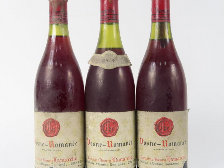 3 BOUTEILLES VOSNE ROMANÉE 'LA GRANDE RUE' DOMAINE HENRY LAMARCHE - 19