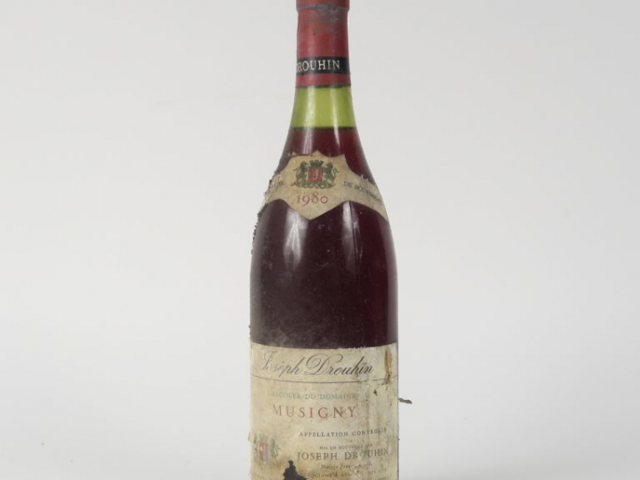 1 BOUTEILLE MUSIGNY J. DROUHIN - 1980 - 2.5 CM/EA/BS