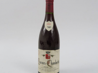 Vente aux enchères 1 BOUTEILLE CHARMES CHAMBERTIN GC DOMAINE ARMAND ROUSSEAU - 1992 - 0.2