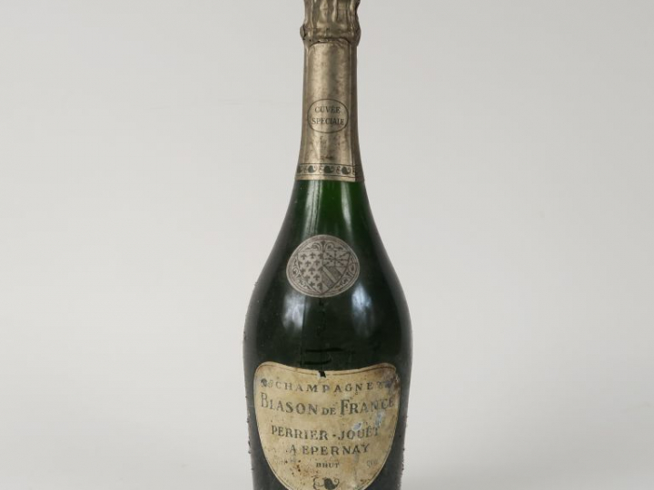 1 BOUTEILLE CHAMPAGNE BLASON DE France PERRIER JOUET 'CUVÉE SPÉCIALE' 