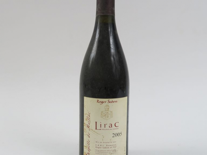 1 BOUTEILLE LIRAC 'CHAPELLE DE MAILLAC' R. SABON - 2005