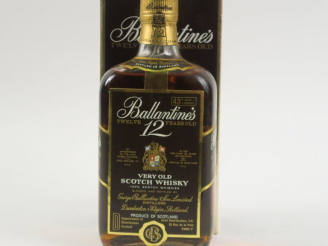 Vente aux enchères 1 BOUTEILLE BALLANTINE'S 12 ANS 'VERY OLD SCOTCH WHISKY' 43°