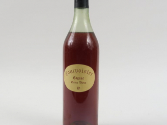 Vente aux enchères 1 BOUTEILLE COGNAC COURVOISIER 'EXTRA VIEUX' - 5 CM