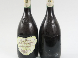 Vente aux enchères 2 BOUTEILLES TRÈS VIEUX MARC ÉGRAPPÉ VEDRENNE - 1 SE