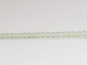 Canne de conscrit en verre soufflé.