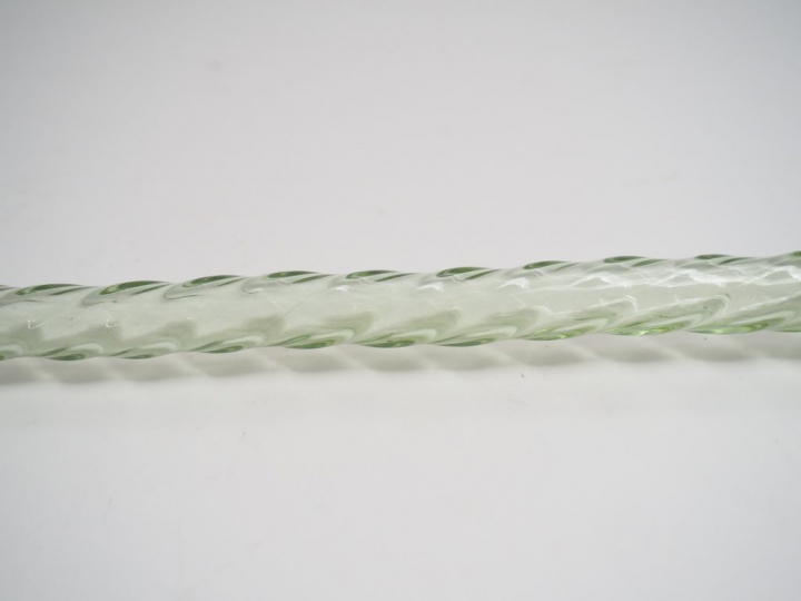 Canne de conscrit en verre soufflé.