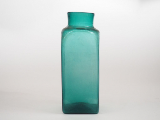 Vente aux enchères Bocal à conserve XVIIIème XIXème en verre soufflé de Grésine.  H. 31 c