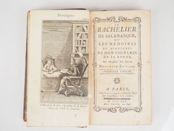 LE SAGE (A.R.). Le bachelier de Salamanque ou les Mémoires et aventure