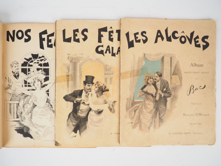 BAC (Ferdinand). Nos Femmes. Préfaces de Maurice Donnay. -Les Fêtes ga