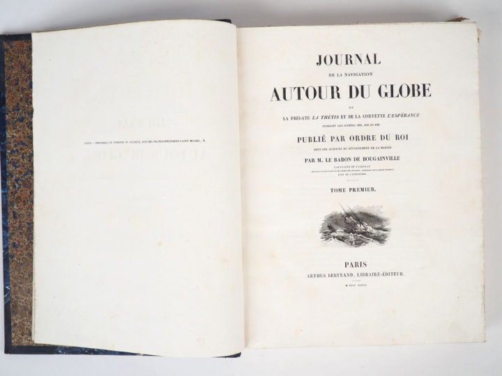 BOUGAINVILLE (Baron de). Journal de la navigation autour du globe de l