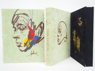 Vente aux enchères BREL (Jacques). Œuvre poétique. (2 vol). -L'homme de la Mancha (1 vol.
