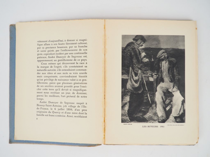 GUENNE (Jacques). A. DUNOYER DE SEGONZAC. Paris, Marcel Seheur 1928. i
