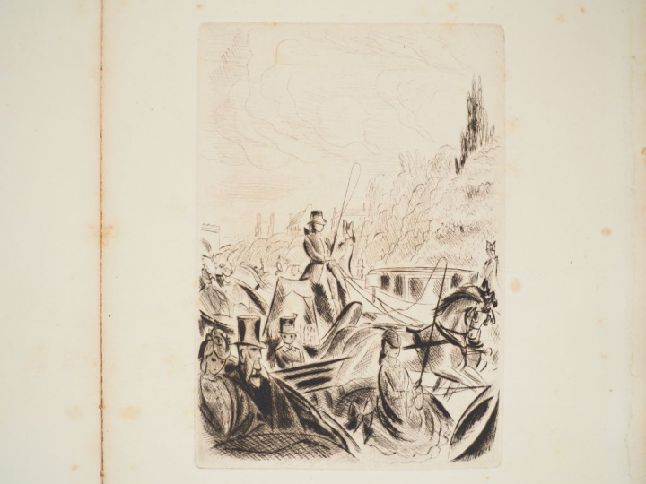 FRANCE (Anatole). Jocaste et le chat maigre. Illustré de 31 pointes sè