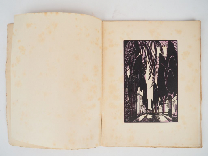 JAMMES (Francis). Epitaphes. Frontispice et ornements dessinés et grav
