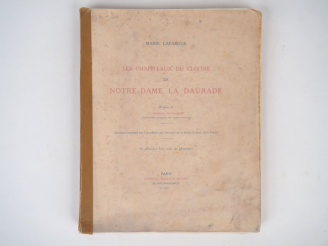 Vente aux enchères LAFARGUE (Marie). Les Chapiteaux du cloître de Notre-Dame de la Daurad