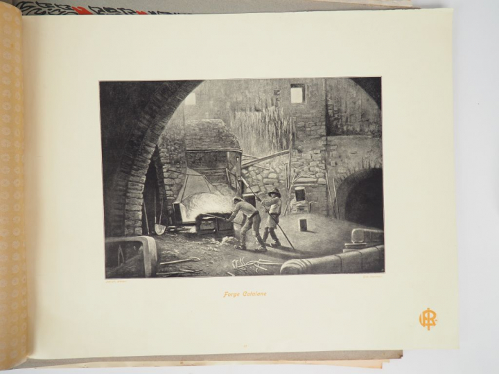 LE ROUSSILLON ILLUSTRE. Livre d'Art. Collection de 50 planches, gravée