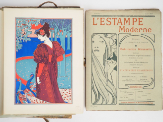 Vente aux enchères L'ESTAMPE MODERNE. Directeurs : Ch. Masson et H. Piazza. Collection co