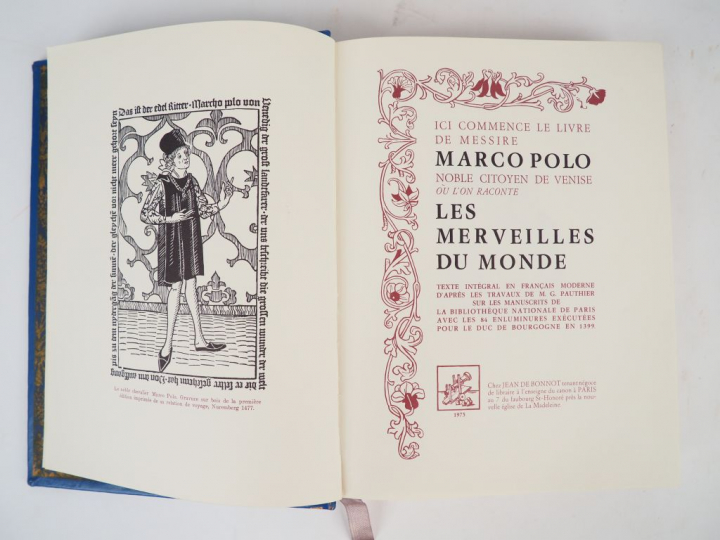 MARCO POLO. Les Merveilles du Monde. Texte intégral en français modern