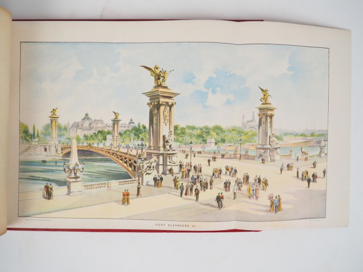 L'EXPOSITION UNIVERSELLE DE 1900. Photographies et aquarelles de ses p