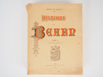 Vente aux enchères MARCA (Pierre de). Histoire de Béarn. Nouvelle édition par l'abbé V. D