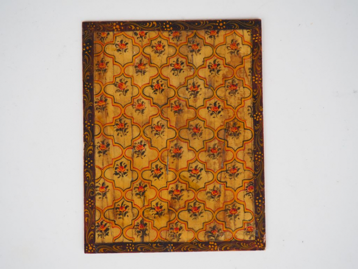 Paire de miniatures sur ivoire indiennes, représentant deux dignitaire