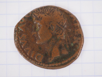 Vente aux enchères Auguste (+ 14 apr. J.-C.), as de consécration frappé sous Tibère ou Ca