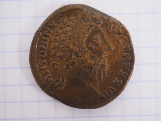 Vente aux enchères Marc Aurèle (161-180 apr. J.-C.), sesterce, 172 apr. J.-C., A/ M. ANTO