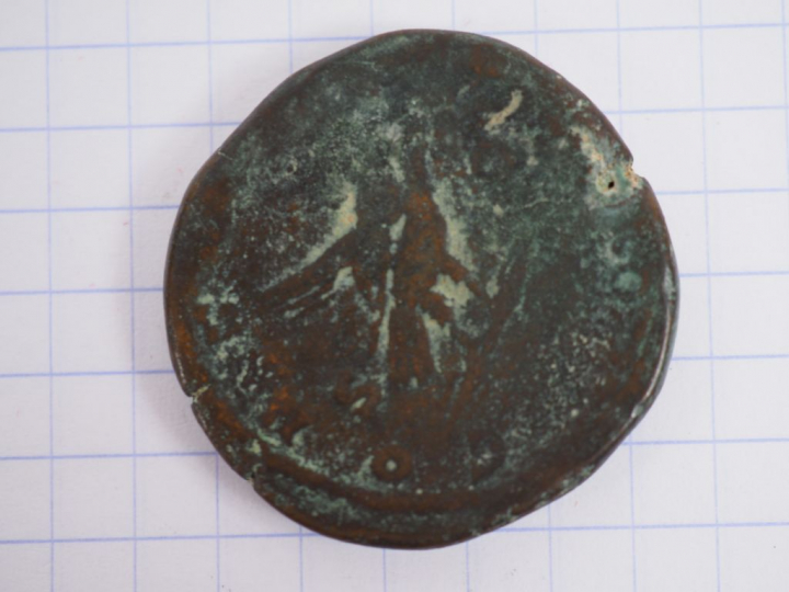 Marc Aurèle (+ 180 apr. J.-C.), sesterce commémoratif frappé sous Comm