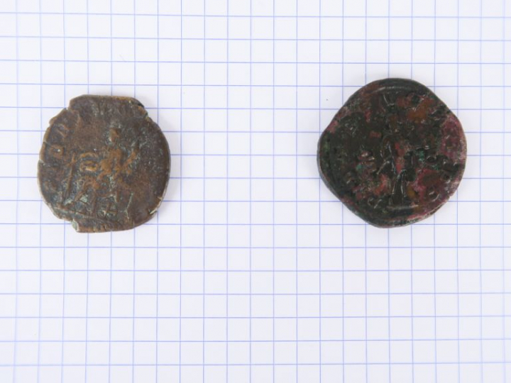 Gordien III (238-244 apr. J.-C.), lot de deux sesterces, R/ Fortuna, e