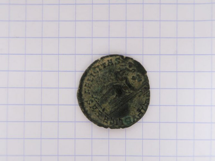 Magnence (350-353 apr. J.-C.), maiorina, A/ DN MAGNENTIVS PF AVG, R/ F