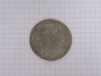 Vente aux enchères Suisse, Genève, 1 thaler ou écu, 1725. B.