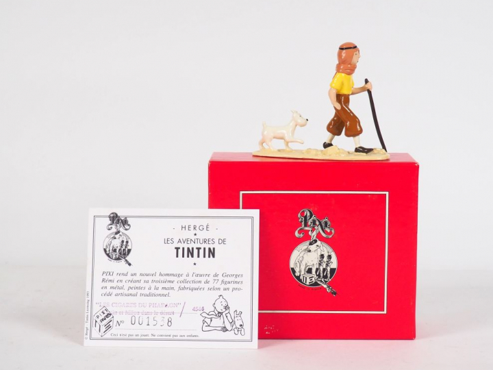 PIXI 4544- Tintin série 3 - "Tintin et Milou dans le desert" Les Cigar