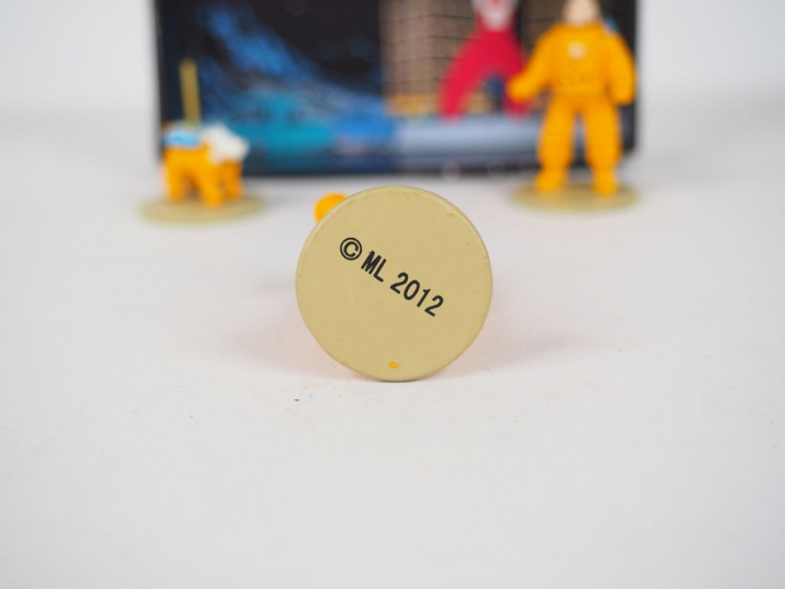 Moulinsart Plomb/ Collection Mini série  "Tintin Coffret Lune" - Etat 