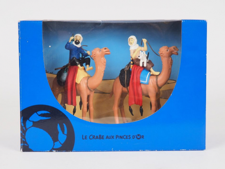 Ref 43001 TINTIN Collection DIORAMA Couverture Album"Crabe aux pinces 